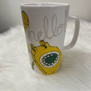 Starbucks Hello rotary phone  Ceramic coffee Mug